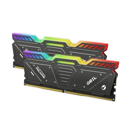 [RAM-GEIL-POL-32GB-6000-GY] Geil Polaris RGB Kit | 32GB DDR4-3600 (2x16GB) | Grey