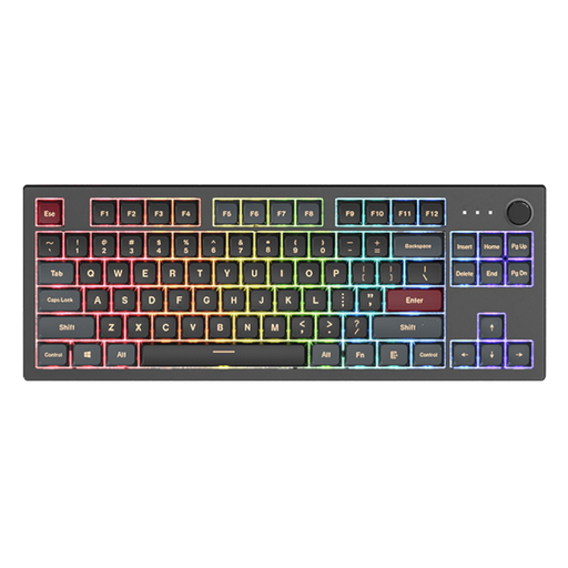[KB-MT-MK87DR] Montech Mkey TKL Darkness | Red Switch
