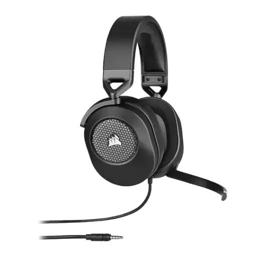 [HS-COR-CA-9011270-AP] Corsair HS65 | Surround Gaming Headset | Carbon