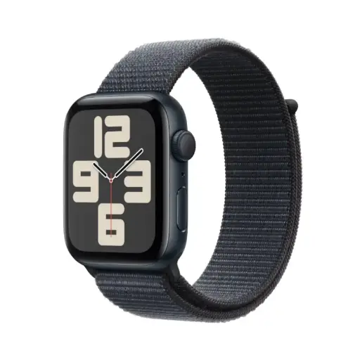[APP-WAT-SE-MXEP3] Apple Watch Series SE | 44mm Midnight Aluminium | Ink Sport Loop