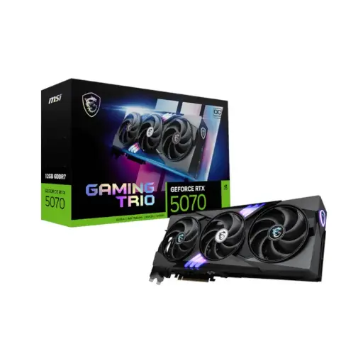 [GPU-MSI-5070-TRIO-OC-12GB] MSI GeForce RTX 5070 Trio OC | 12GB GDDR7 