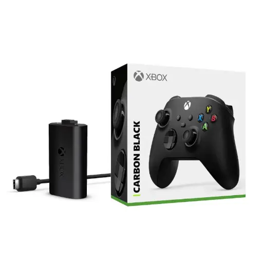 [XBOX-SX-WC-CB-BUN] XBOX Series X Wireless Controller | Carbon Black | Charge Kit Combo