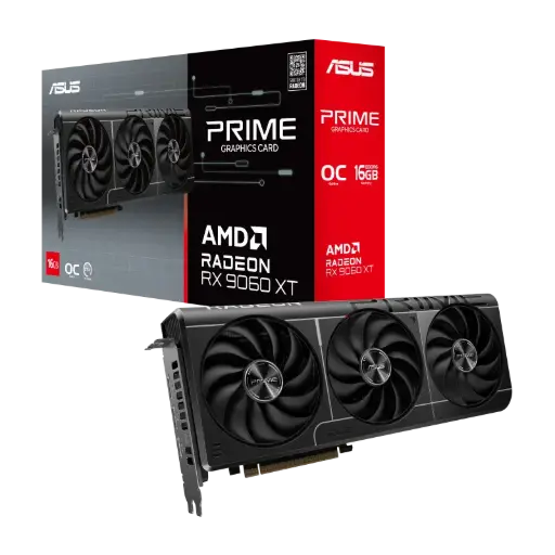 [GPU-ASUS-PRIME-RX9060XT-O16G] ASUS Prime Radeon RX 9060 XT OC | 16GB GDDR6