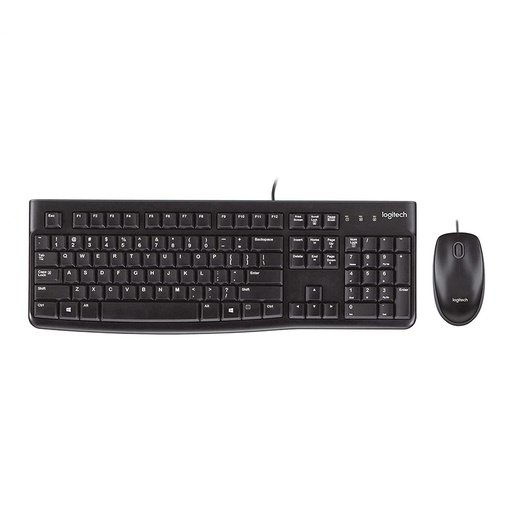 [KB-LOG-MK120] Logitech MK120 | USB Keyboard and Mouse
