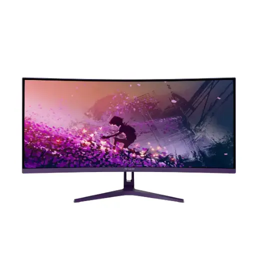 [MON-AZ-NO-34T2K165-PP] Arozzi Nova 34" VA Curved Gaming Monitor | 165Hz | 3440x1440 | Purple
