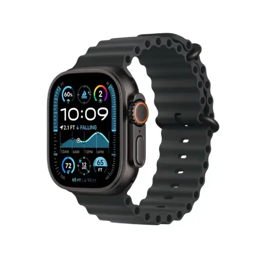 [APP-WAT-ULT-MX4P3] Apple Watch Ultra 2 | 49mm Black Titanium | Black Ocean Band