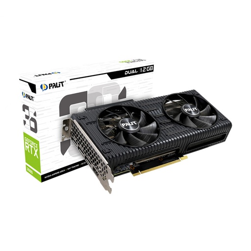 [GPU-PAL-RTX3060-DUAL-12GB] Palit GeForce RTX 3060 Dual | 12GB GDDR6